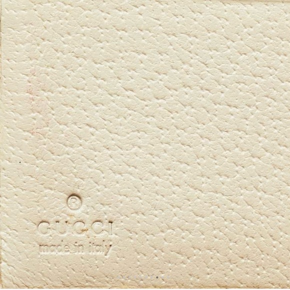 100% authentic Gucci Wallet Purse Folding wallet G logos Beige Woman - Picture 6 of 9